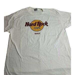 Vintage Hard Rock Maui‎ Hawaii Shirt T-shirt Tee 80s 90s XL KC